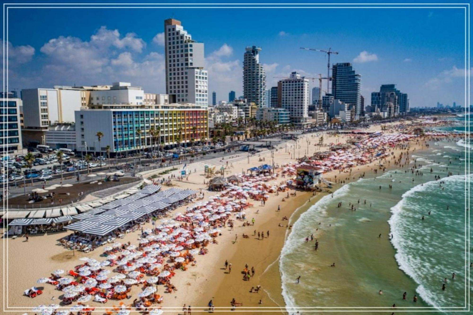 Bugrashov Beach 88 Hotel And Spa Tel Aviv Exterior photo
